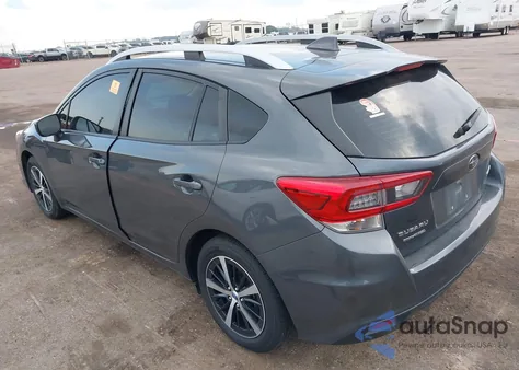 2021 Subaru Impreza Premium 5-Door из США, поврежденный, VIN 4S3GTAD67M3711211